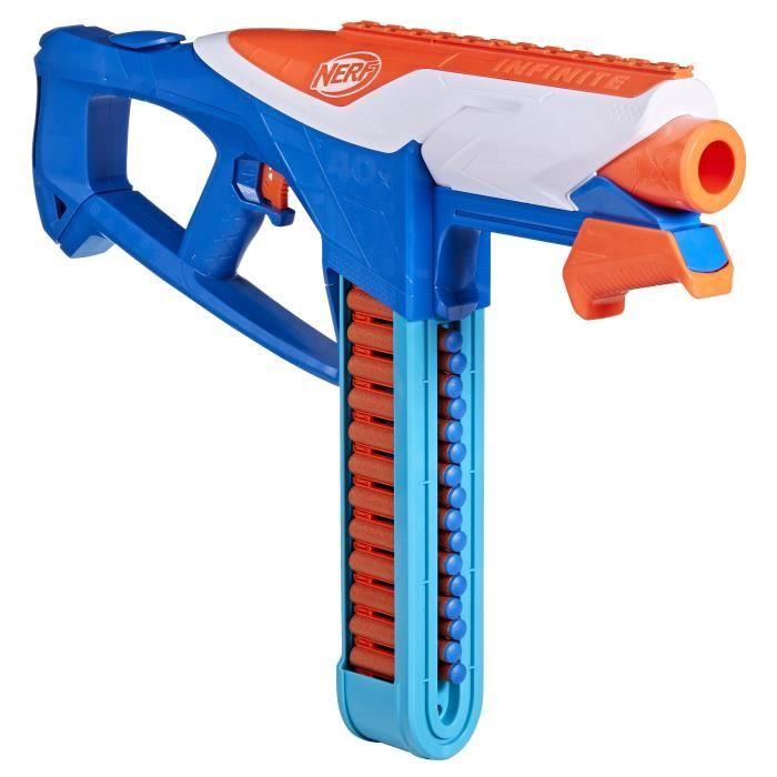 Nerf nseries blaster infinite à fléchette, 80 fléchettes, à partir de 8 ans