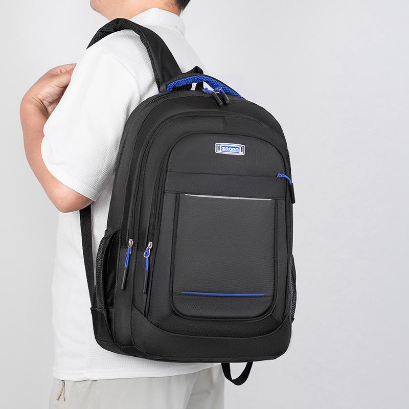 Backpack Men's New Business Commuter Backpack Simple Business Travel Computer Backpack Student School Bag