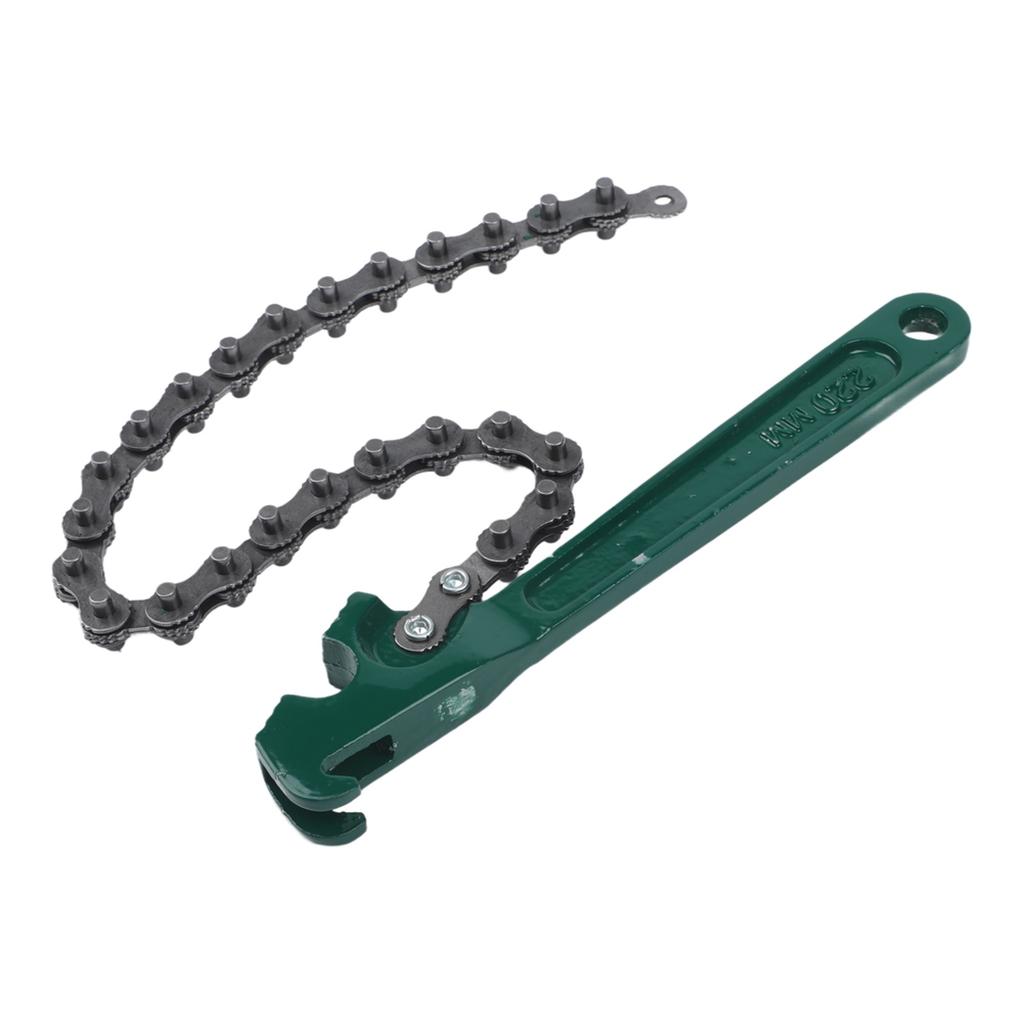 Secure Grip Chain Wrench with Heavy-Duty Build and Powerful Clamping for Plumbing Mechanical and Fire Fighting Applications