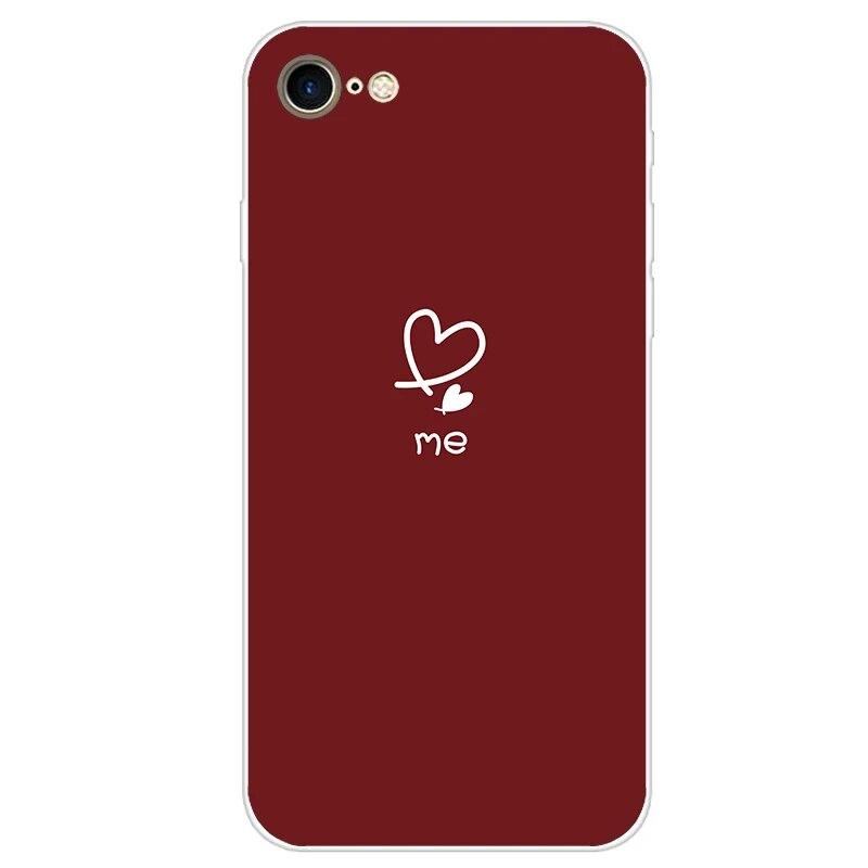 For Apple iPhone SE Case Silicone 2016 Soft Back Cover Phone Case For iPhone SE 2020 Silicon Case For iPhone SE 2 Cover Fundas