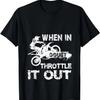 Dirt Bike MotoCross T-Shirt Biker Riding Motorcycle Gift Tee T-Shirt,100% Cotton