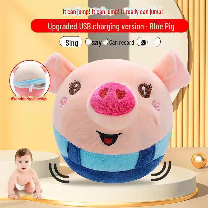 

Игрушка Douyin Jumping Pig: Детский прыгающий мяч и говорящая обучающая игрушка English Version