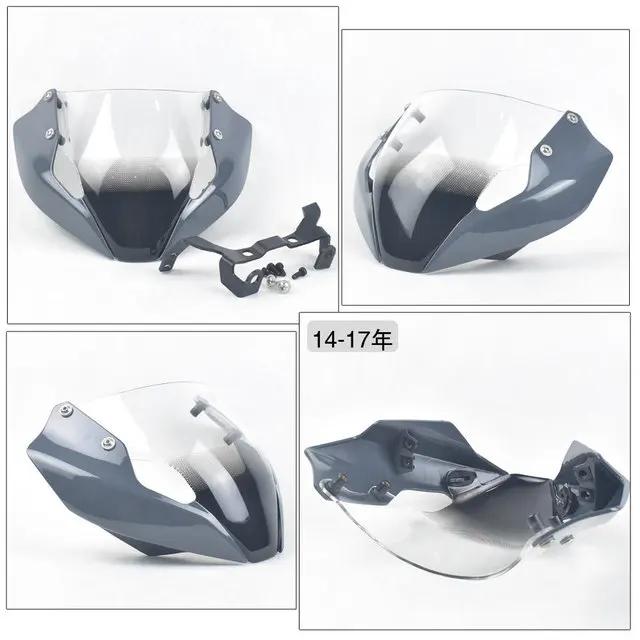 Motorbike Windshield Deflector With Bracket Mounting Screws For DUCATI MONSTER 797 821 1200S 2014-2025 Years