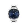 Seiko Gents Quartz Series Casual Business Fashion Quartz Steel Strap Women's Watch Blue Dial SWR033P1