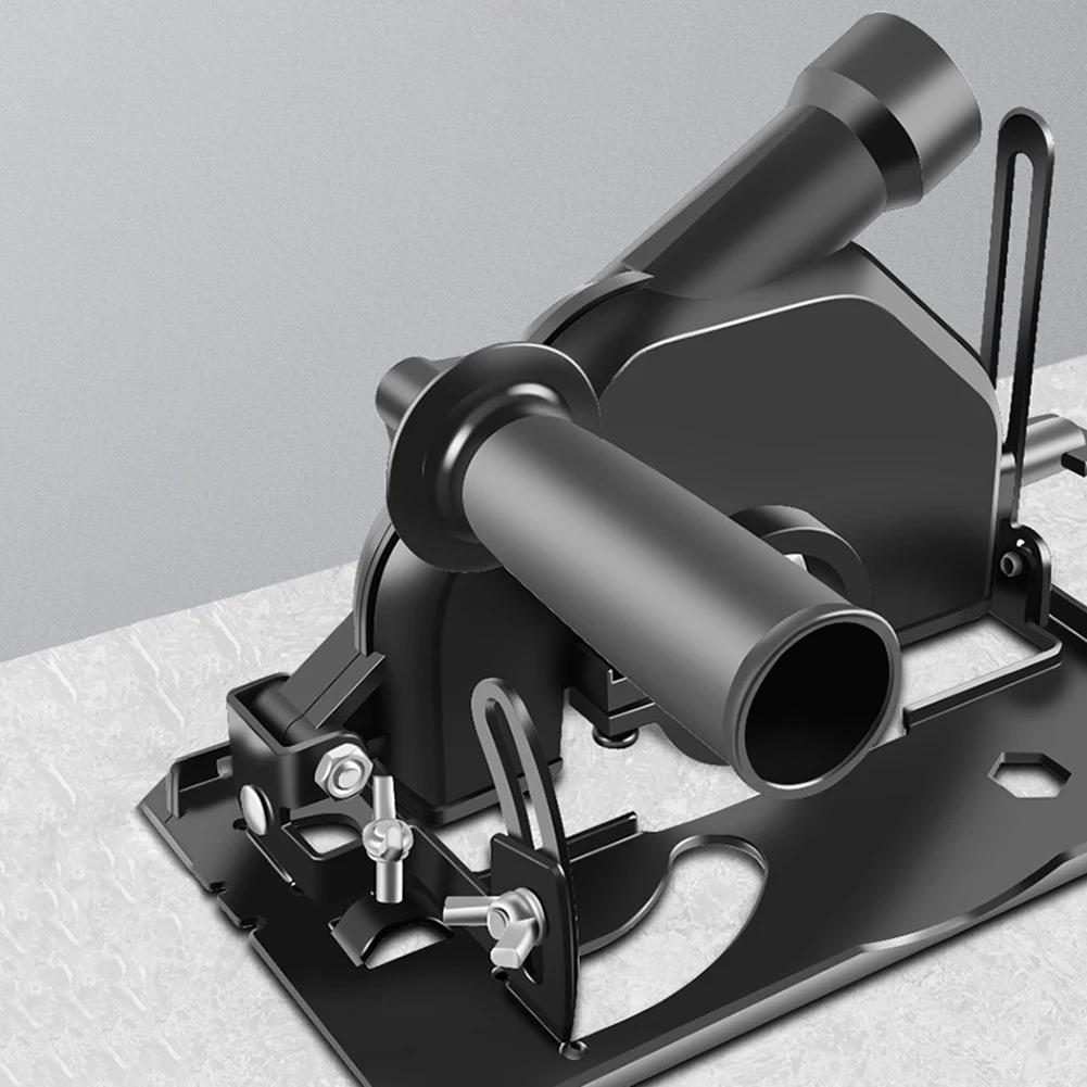 Hand Angle Grinder Converter To Cutter Base Bracket 0-40mm Depth Slotting Stand Tools Bracket Stable for 100-125MM Angle Grinder