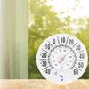 Innen-Außen-Thermometer Saugnapf Genau Wasserdicht Außen-Temperaturmesser Raumthermometer Für Zuhause Wohnheim Innenfenster