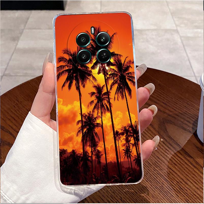 For Realme 12 4G Case RMX3871 Luxury Cute Love Rabbit Cartoon Funny Clear TPU Soft Silicone Back Cover For Realme12 4G Cases