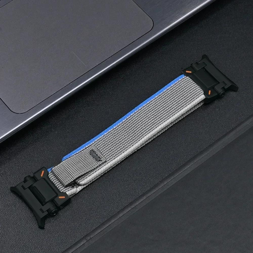 Trail Loop Nylon Band For Samsung Galaxy Watch 7 Ultra 47mm Strap Men Bracelet for SAMSUNG ULTRA 47 47MM Stainless Steel Correa