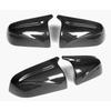 Exterior Rearview Side Mirror Housing Shell Caps Carbon Fiber Pattern Gloss Black Side Door Mirror Cover For Tesla Model 3