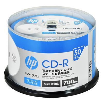 Mürekkep Püskürtmeli Yazıcı 48x SR80FP50SH1 Hewlett-Packard (HP) 50 Disk, 700MB, Tek Kayıtlı CD-R, Uyumlu, Beyaz, Hız,