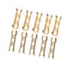 100pcs Docking Connector Line Pressing Button Quick Wiring Terminals 0.5 1.5mm Square