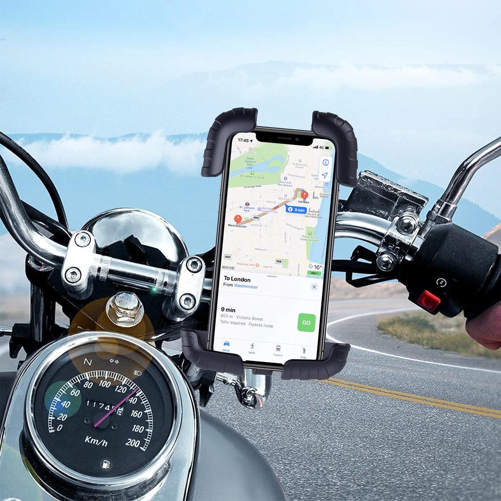 Bicycle Motorcycle Electric Vehicle Mobile Phone Holder Mountain Bike Riding Takeaway Electric Vehicle Navigation Mobile Phone Holder