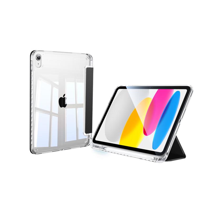 ShineMore Transparent Acrylic iPad Case with Pen Slot