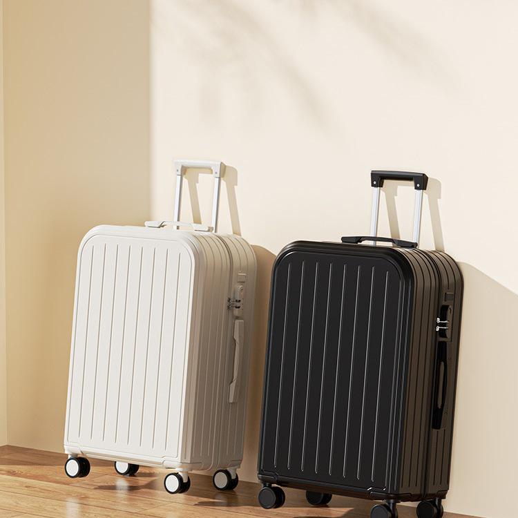 Sturdy Carry-On Suitcase with Wheels, Durable, Large Capacity, Password Lock, and Charging Port