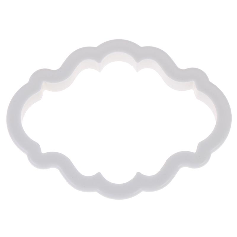 4 buc vintage placă cadru cookie cutter set plastic biscuit cutter tort instrumente