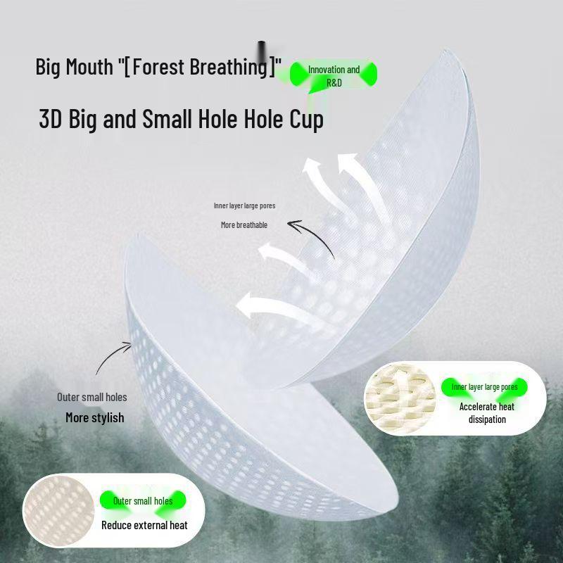 Wu Xuanyi-Inspired HelloSunn Breathable Cotton T-Shirt Bra