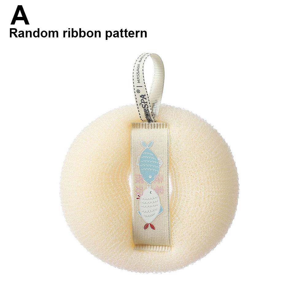 NEW Shower Loofah Bath Sponge With Hanging Rope Exfoliating Soft Mesh Body Scrubber Rich Lather 3D Knit Design For Smooth Skin