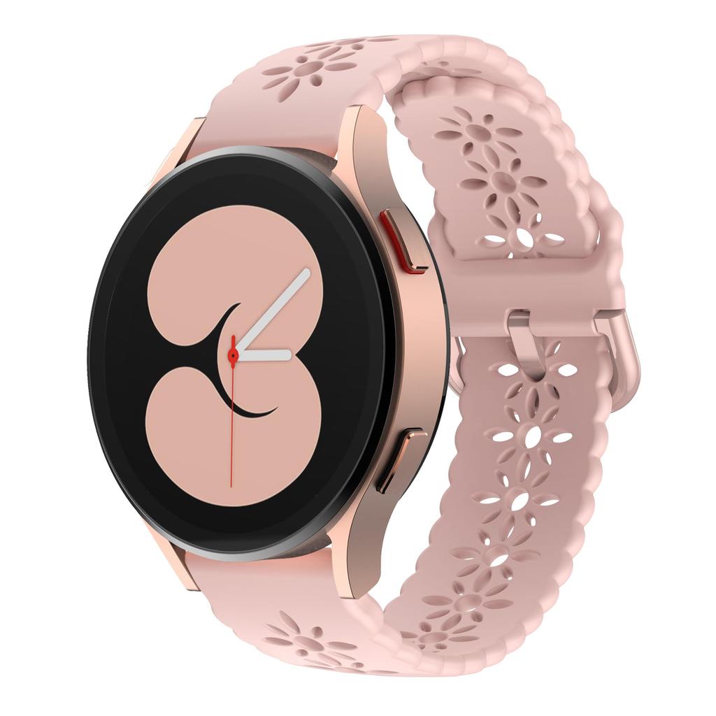 Lace Silicone Band For Samsung Galaxy Watch Active 2/Galaxy Watch 4 44mm 40mm/Classic 42mm/46mm 20mm Strap For Women Girls