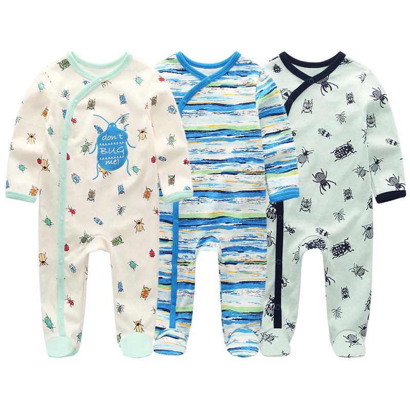 Pagliaccetti per neonati Pagliaccetto a maniche lunghe Neonato Ragazzo Ragazza Vestiti Tute Cotumes Abbigliamento per neonati Moda
