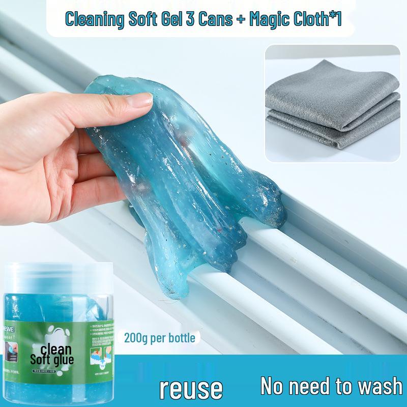 

Newcomer Discount: Car Interior Soft Gel for Air Vent & Crevice Cleaning