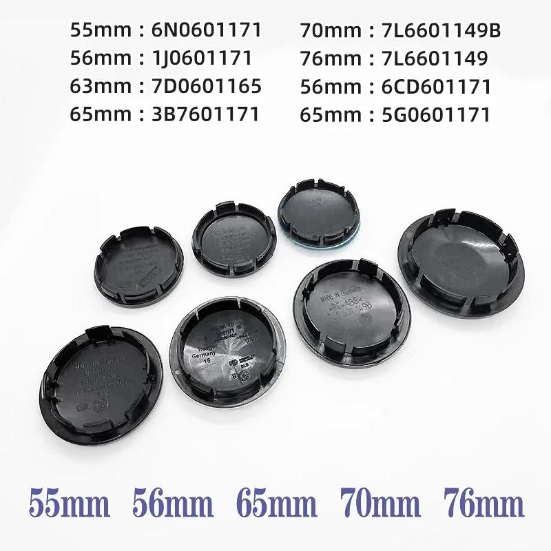 4pcs 56/60mm Wheel Center Cap Logo Hub Cover Badge Emblem Car Accessories For Volkswagen Tiguan VW GTI TOURAN PASSAT GOLF POLO