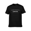 Current Objective: Survive T-Shirt Quick Drying Basketball Graphic Tees Clothing for Men