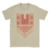 Übergroßes T-Shirt Palästina Islam Folklore Palästinensische Reine Baumwolle T-Shirts T-Shirt für Unisex Sommer Y2K Lässige Kurzarm-Tops