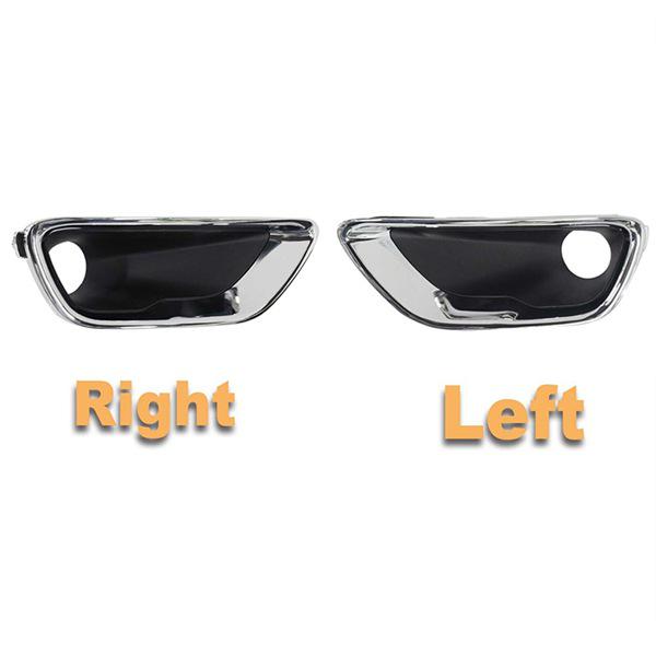 Front Bumper Fog Light Trim for Jeep Grand Cherokee (1 Pair, Models 5ZM55SZOAA & 5ZM54SZOAA)