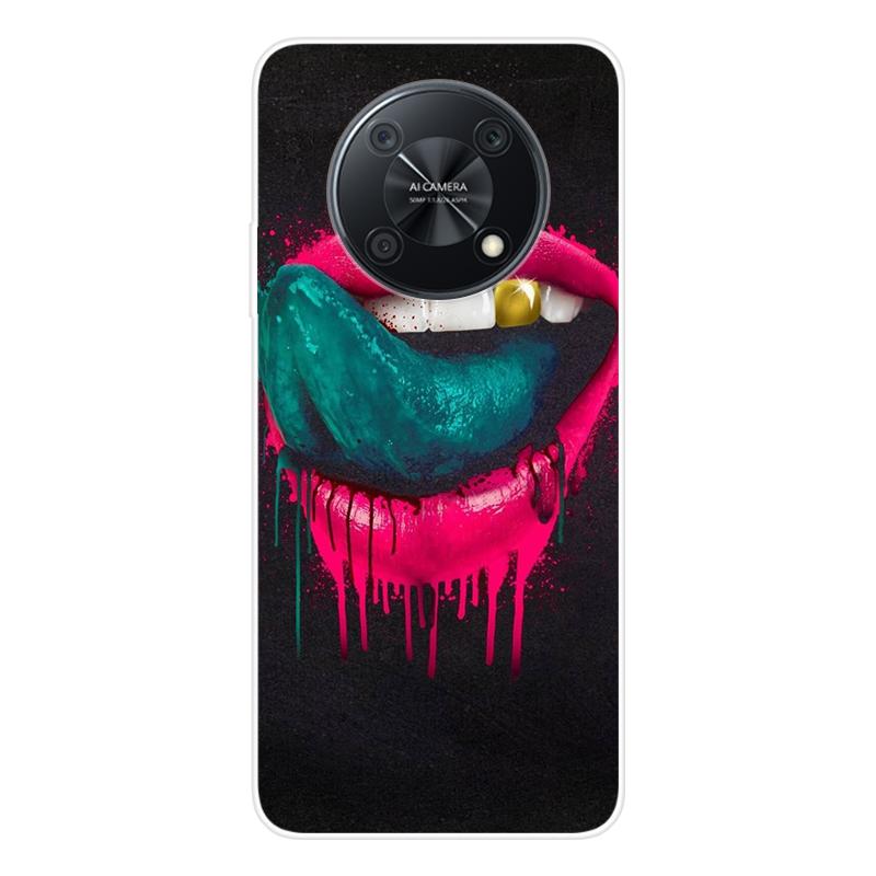 For Huawei nova Y90 Y 90 novaY90 Case Soft Silicone Back Cover Cartoon Phone Case Diversification