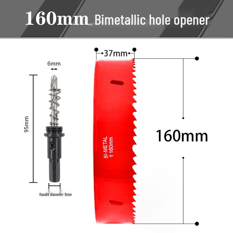 Woodworking Bi-metal Hole Saw for Gypsum, PVC, and Plastic