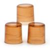 120Pcs Queen Bee Rearing Cell Cups Plastic Brown Color Cells Cages Room Cups Cell Cage Cup Bees Tools Beekeepers Equipment