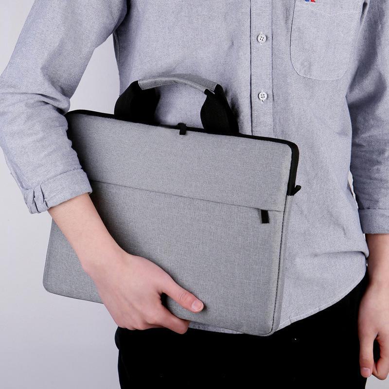 Ultra-Thin Laptop Bag for 13-15.6 Inch Notebooks & iPads with Printed Logo