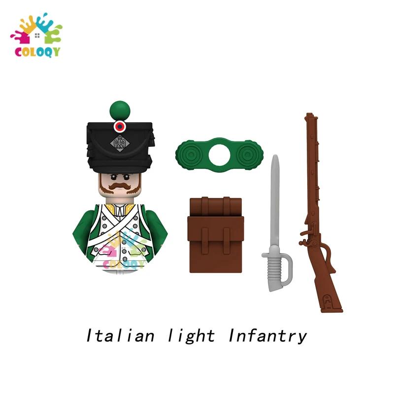 Дитячі Іграшки Наполеонівська Кавалерія Будівельні Блоки Військовий Кінь Сідло Солдати Міні Фігурки Іграшки Для Дітей Різдвяні Подарунки