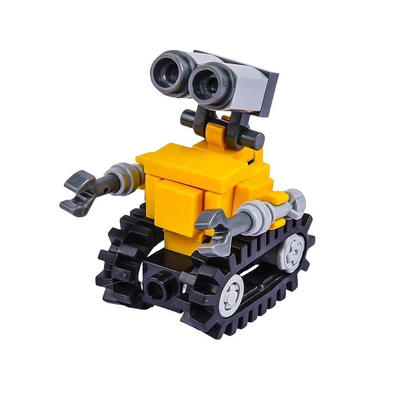 Spaceflight UAE MOC Bricks Mini Walle Movie WAL L.E Eva Construction Robot Building Blocks Doll Sets Toys for Children Gift