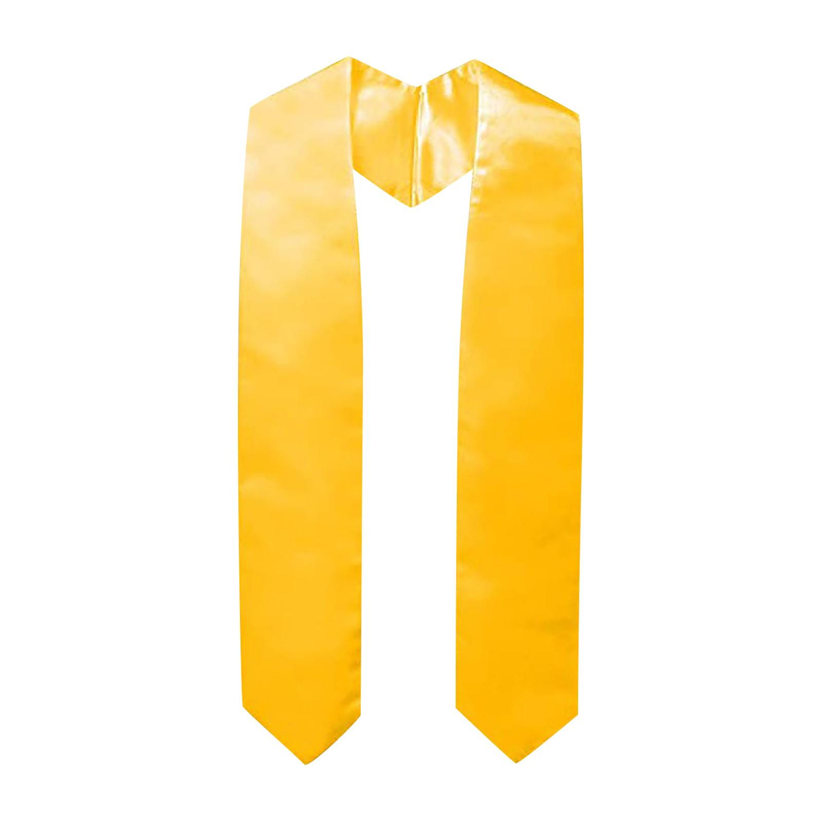 

182 см лента для выпускного сезона колледжа церемониальный плечевой ремень награда атласная шаль подарок One Size жёлтый
