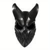 PVC Mask With Movable Mouth Russian Deathcore Band Cosplay Prop Party Costume Accessory Horror Scary Dress Up Decoration