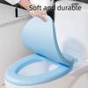 Removable Waterproof Toilet Seat Cover Soft Bathroom Warmer Seat EVA Toilet Cover  Household
