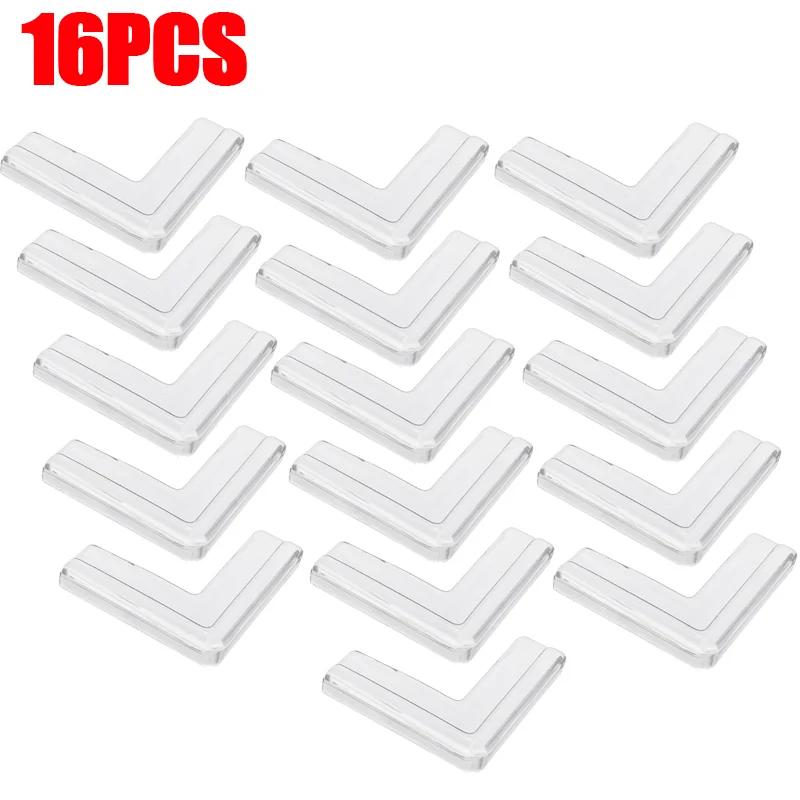 

1/24 шт. Прозрачный угол защиты от столкновений Защитная накладка на угол края стола для детской безопасности Уголок для мебели на окно Подушечки для защиты от ударов 16PCS