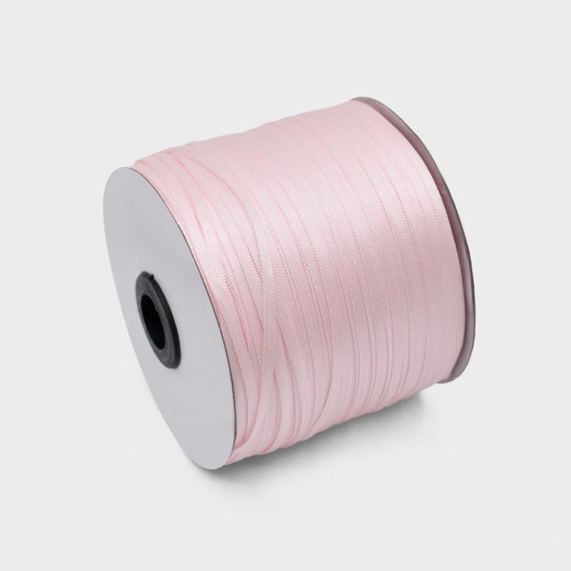 0.3cm Encrypted Polyester Satin Ribbon for Clothing and DIY Accessories