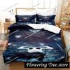 3D Print Hollow Knight Game Bedding Set Duvet Cover Bed Set Quilt Cover Pillowcase Comforter King Queen Size Boys Adult Bedding0