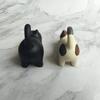 Cute Lazy Bracket Cat Shape Resin Phone Holder Desktop Stand Fixing Mini Portable Multi-functional Holder On Car or Desk Decorat