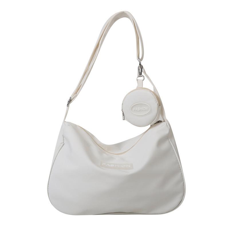 Style Large Canvas Tote Bag For Women With Waterresistant Nylon Material And Inner Pocket For Daily Use