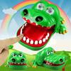 2Pcs Classic Biting Hand Crocodile Game Practical Jokes Mouth Tooth Hand Children's Family Games