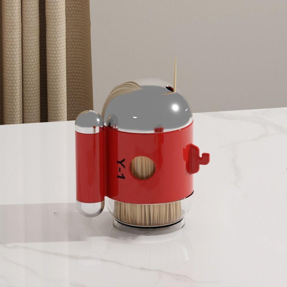 Cute Automatic Toothpick Can Cartoon Train Toothpick Can Creative Toothpick Box Ornament  Household