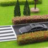 Miniatyrbuskstrimlor Set med 6 st Modellträd för Kreativa Projekt