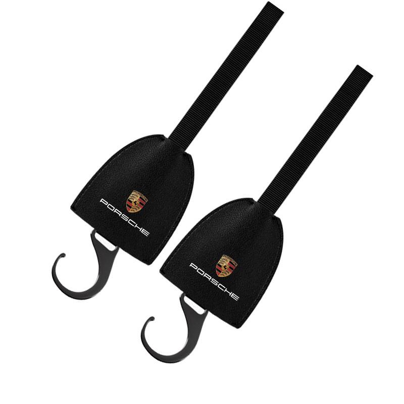 Auto Interior Organizers Hooks Car Back Seat Hook Headrest Hanger For Porsche Cayenne Panamera Macan Boxster 911 928 944 918 917