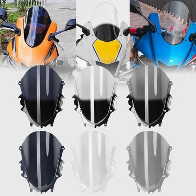 WOOGA Auto Baiyamaha YZFR3 YZFR25 Windshield Double Bubble Windshield Screen Windshield Easy To Install