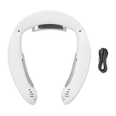 Neck Air Conditioner 3500mAh Portable Neck Fan with Semiconductor USB Rechargeable 3 Speeds Cooling