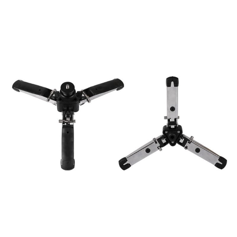 Portable Aluminum Alloy Tripod Stand For Cameras With AntiSlip Base 1/4inch Screw Compatibility Up to 2KG Bear Weight
