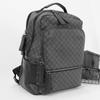 Trendy Korean Plaid Large-Capacity Backpack for Men & Students